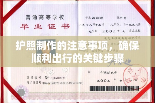 朴子护照制作的注意事项，确保顺利出行的关键步骤