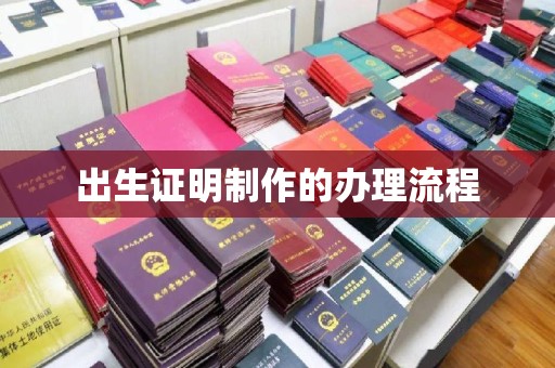 朴子出生证明制作的办理流程